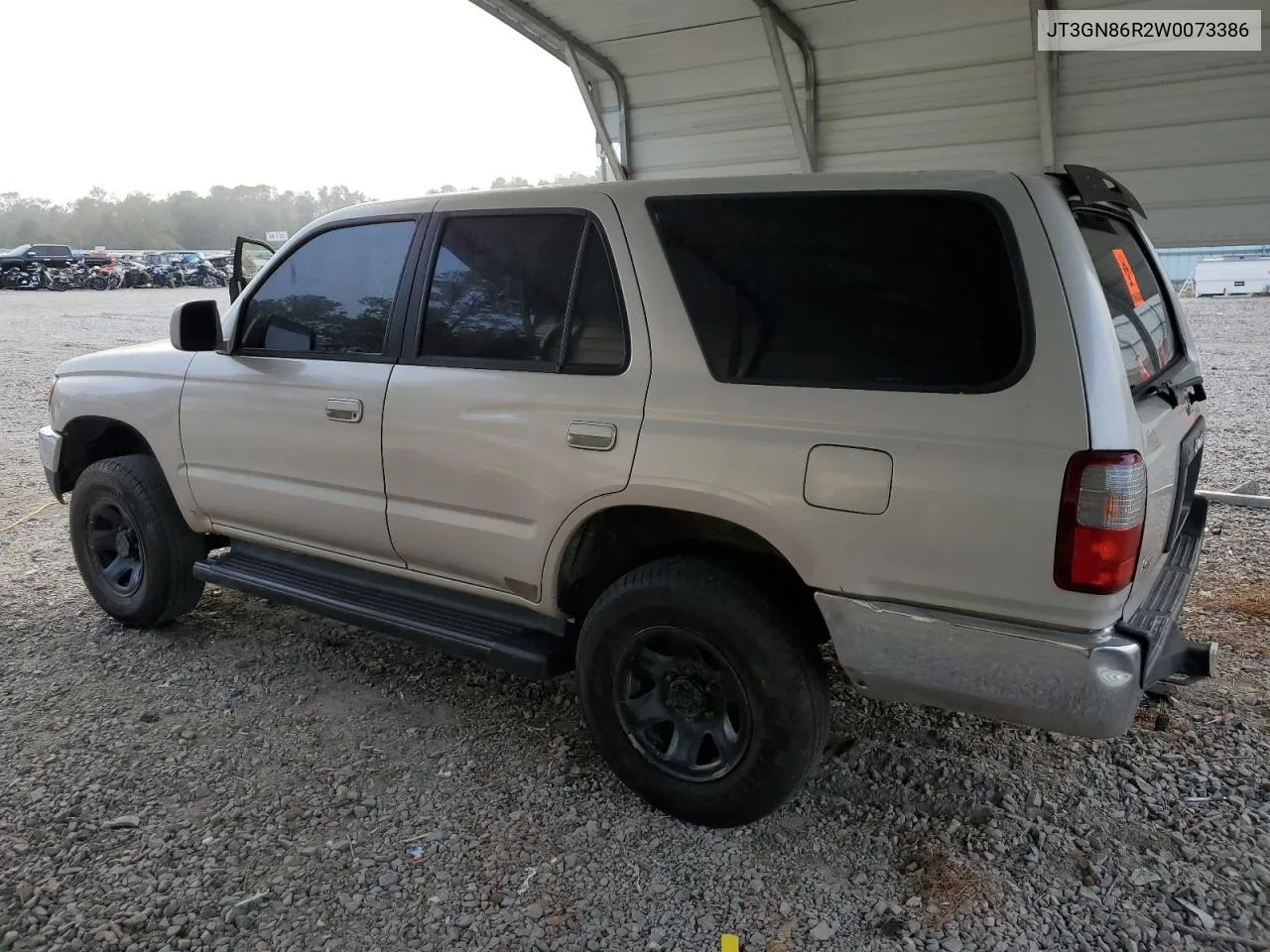 1998 Toyota 4Runner Sr5 VIN: JT3GN86R2W0073386 Lot: 78240944