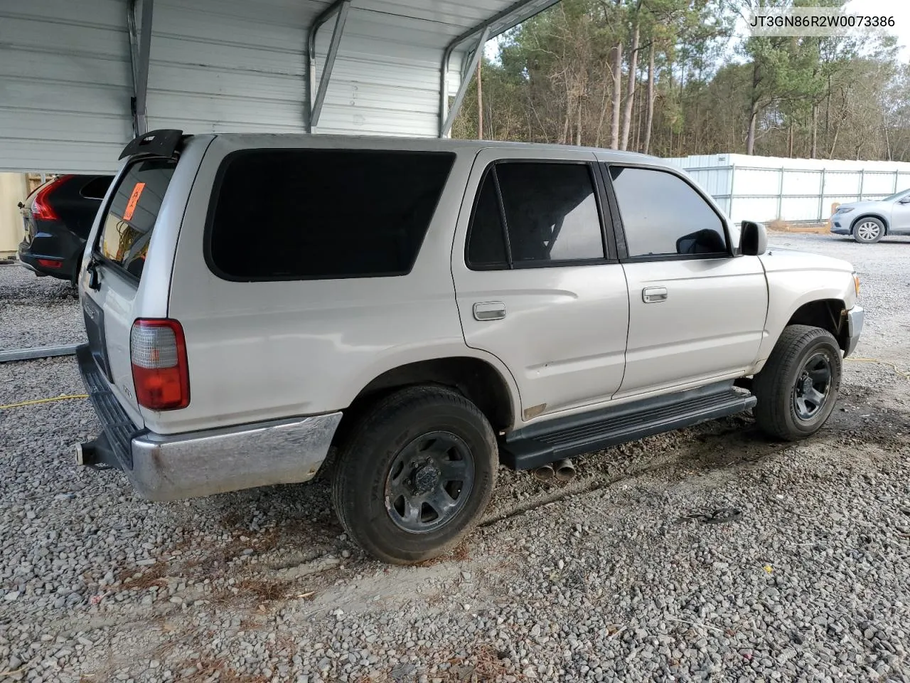 1998 Toyota 4Runner Sr5 VIN: JT3GN86R2W0073386 Lot: 78240944