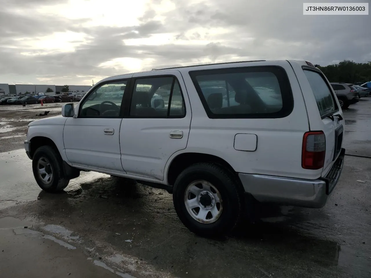 1998 Toyota 4Runner Sr5 VIN: JT3HN86R7W0136003 Lot: 78632194