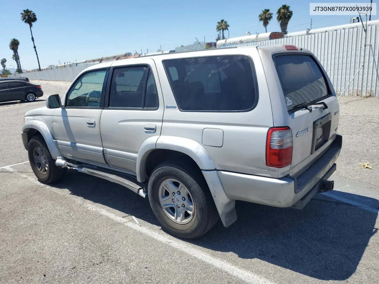 1999 Toyota 4Runner Limited VIN: JT3GN87R7X0093939 Lot: 61455874