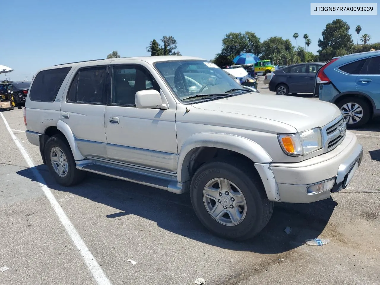 1999 Toyota 4Runner Limited VIN: JT3GN87R7X0093939 Lot: 61455874