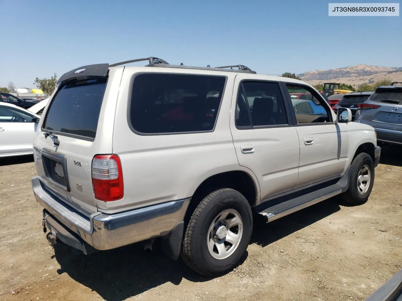 1999 Toyota 4Runner Sr5 VIN: JT3GN86R3X0093745 Lot: 66200514