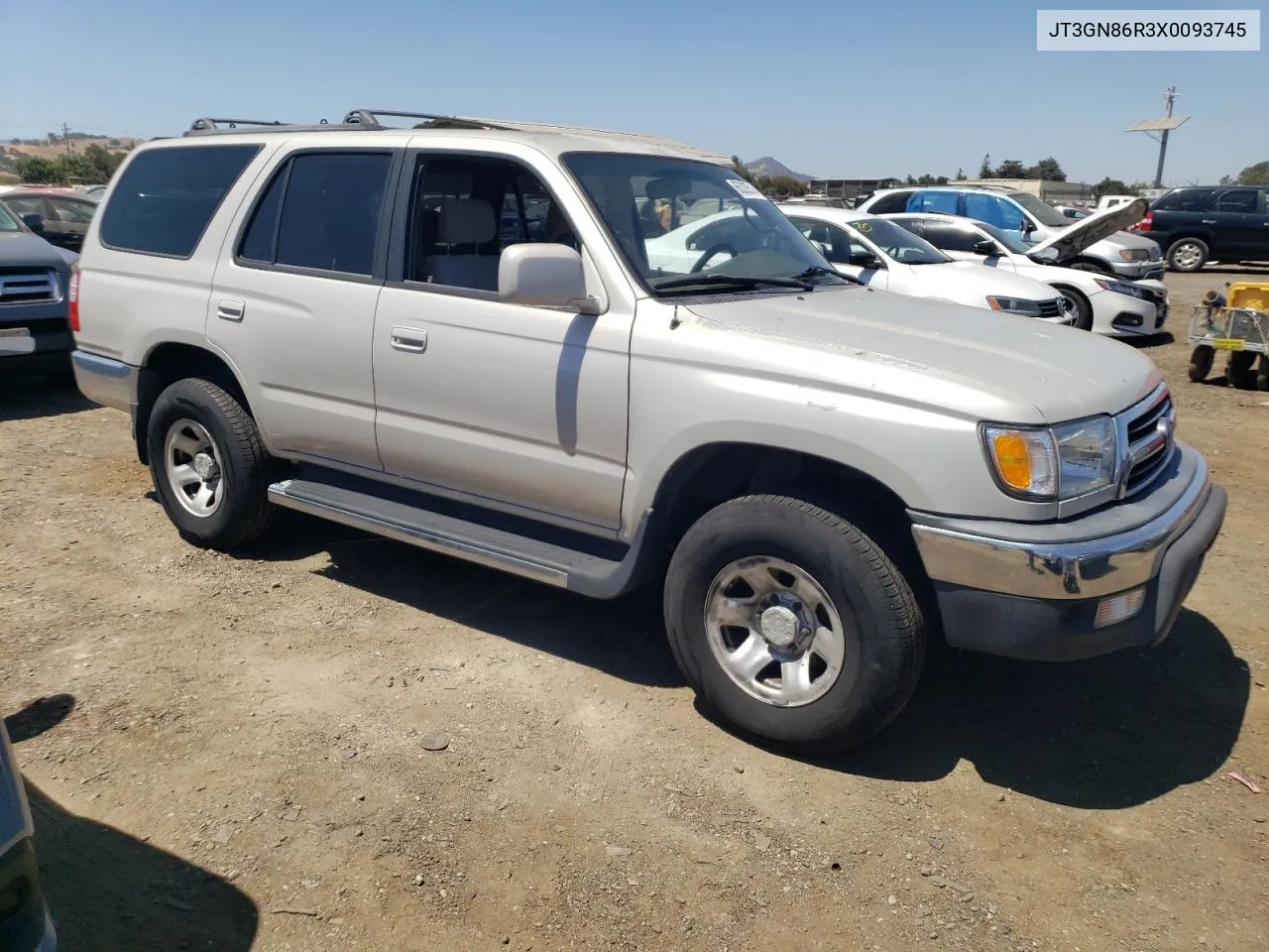 1999 Toyota 4Runner Sr5 VIN: JT3GN86R3X0093745 Lot: 66200514