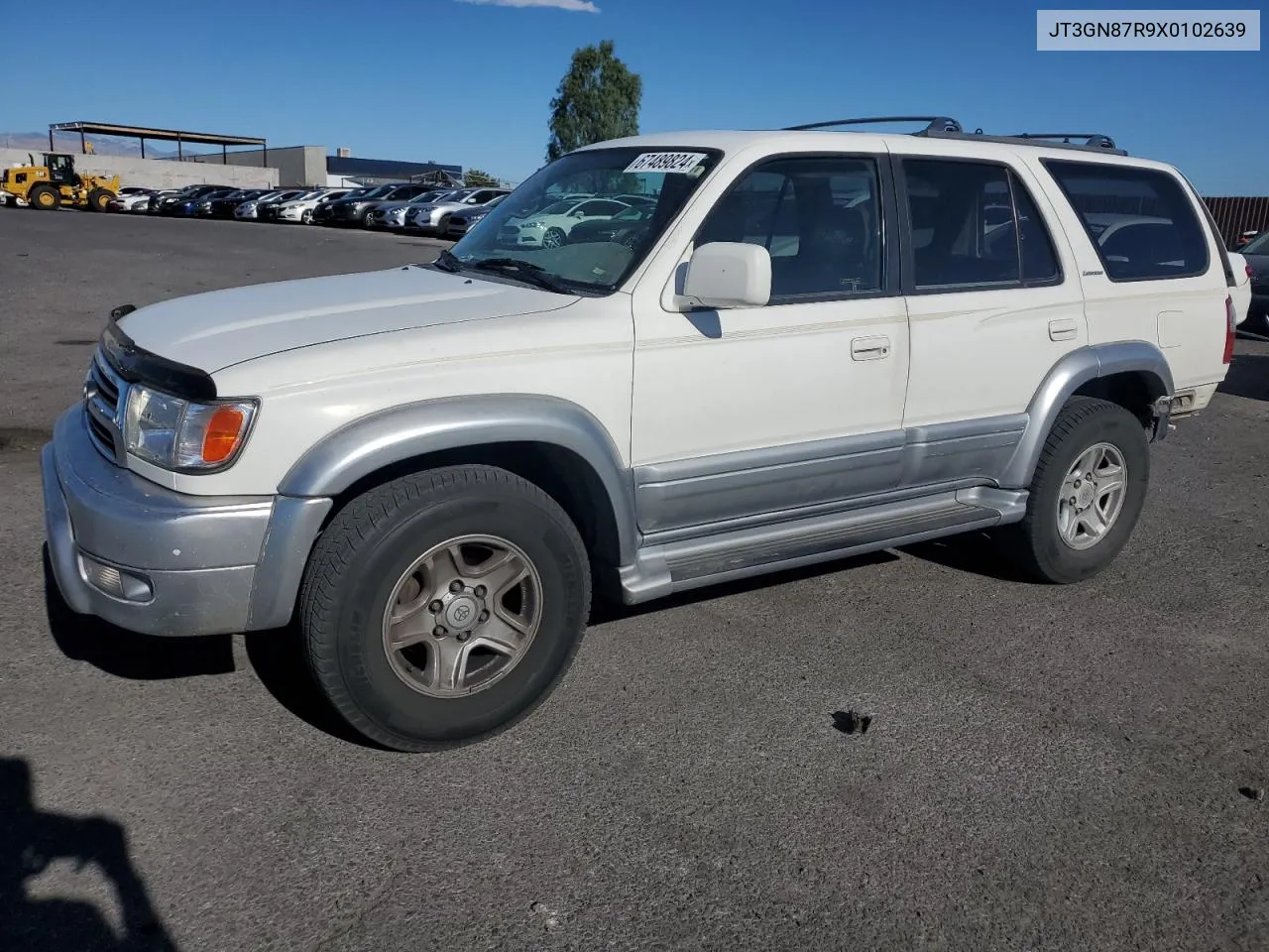 1999 Toyota 4Runner Limited VIN: JT3GN87R9X0102639 Lot: 67489824