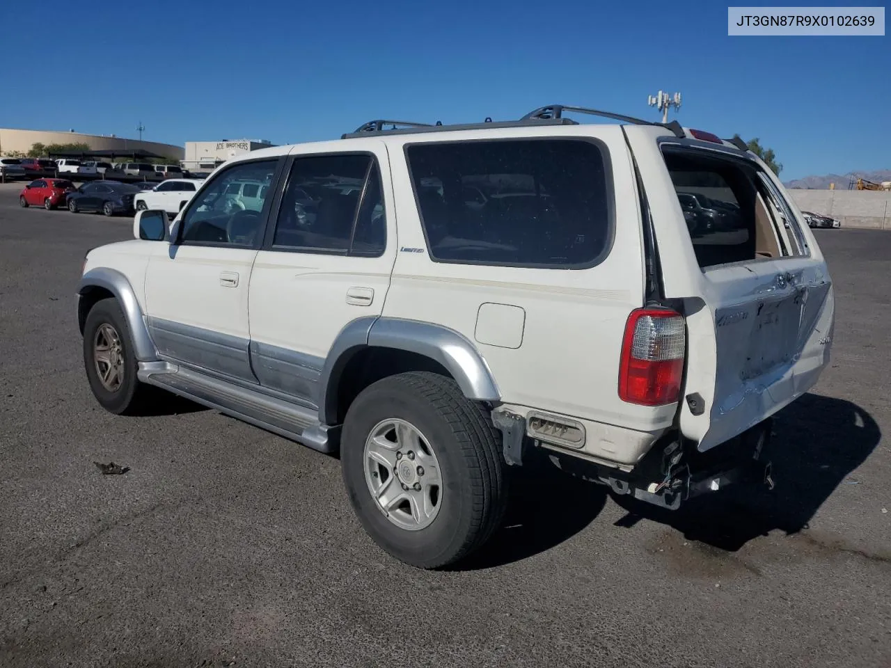 1999 Toyota 4Runner Limited VIN: JT3GN87R9X0102639 Lot: 67489824