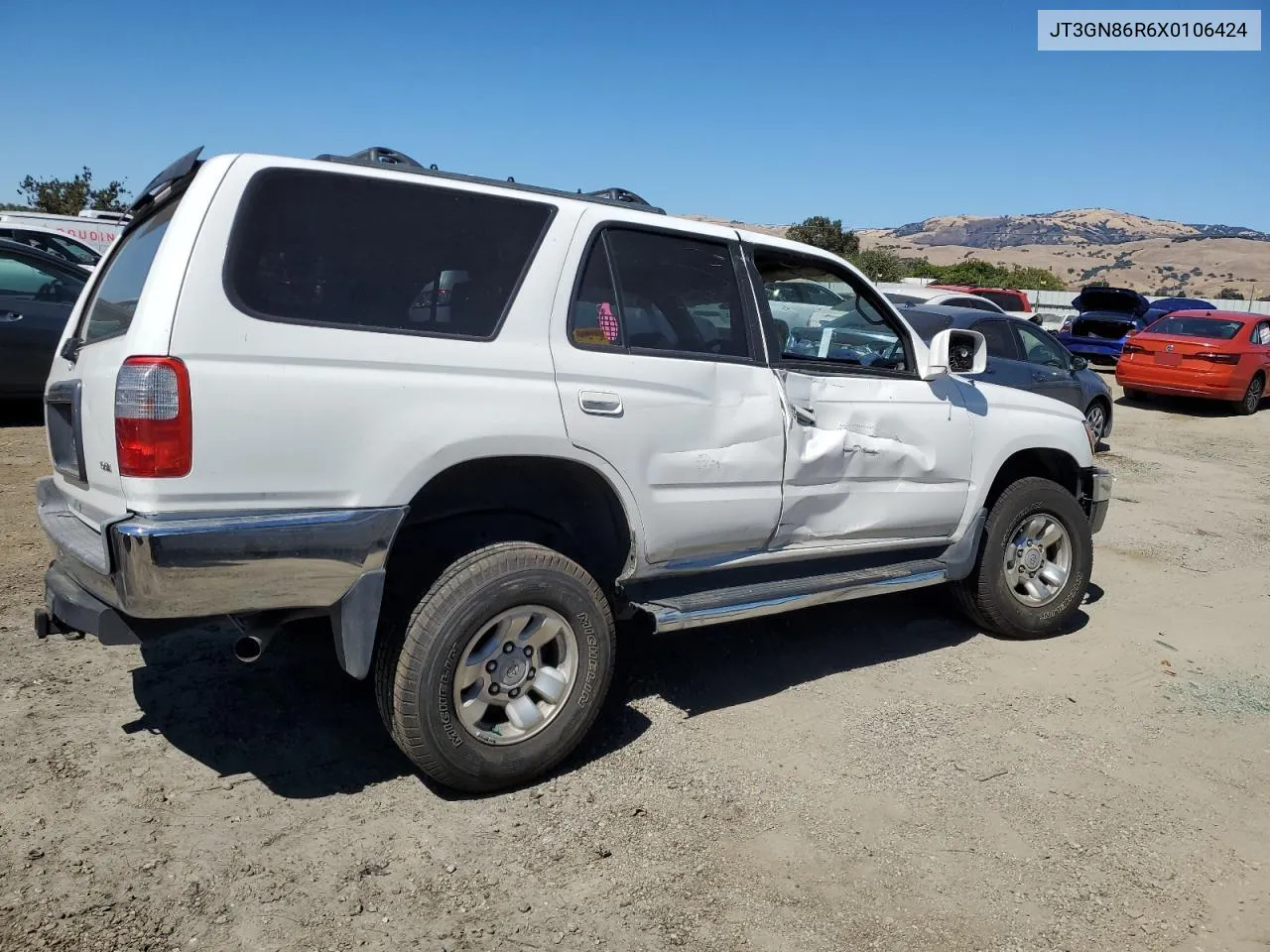 1999 Toyota 4Runner Sr5 VIN: JT3GN86R6X0106424 Lot: 67620204