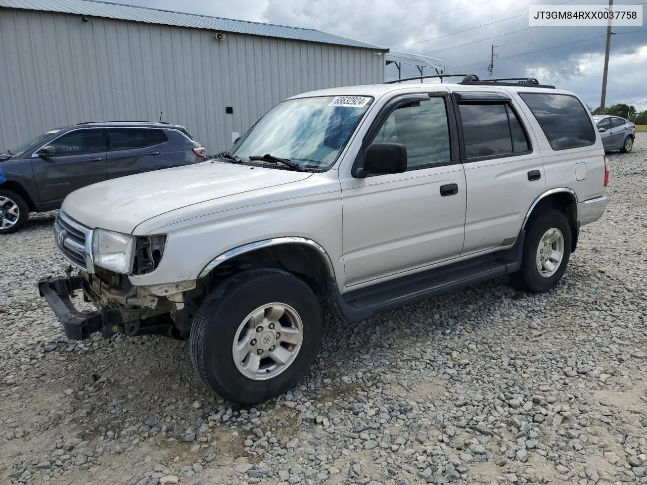 1999 Toyota 4Runner VIN: JT3GM84RXX0037758 Lot: 68632924