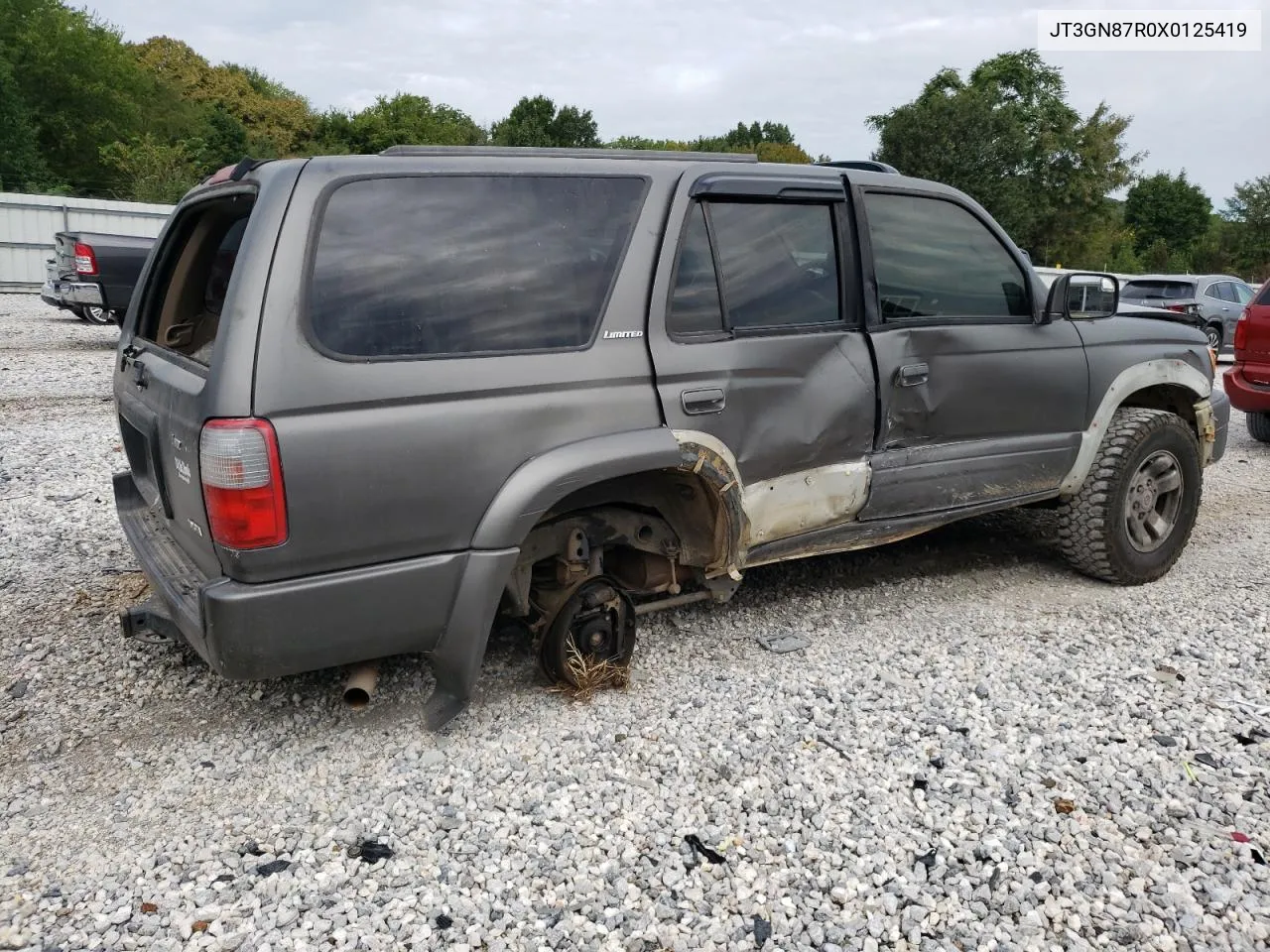 1999 Toyota 4Runner Limited VIN: JT3GN87R0X0125419 Lot: 69881594