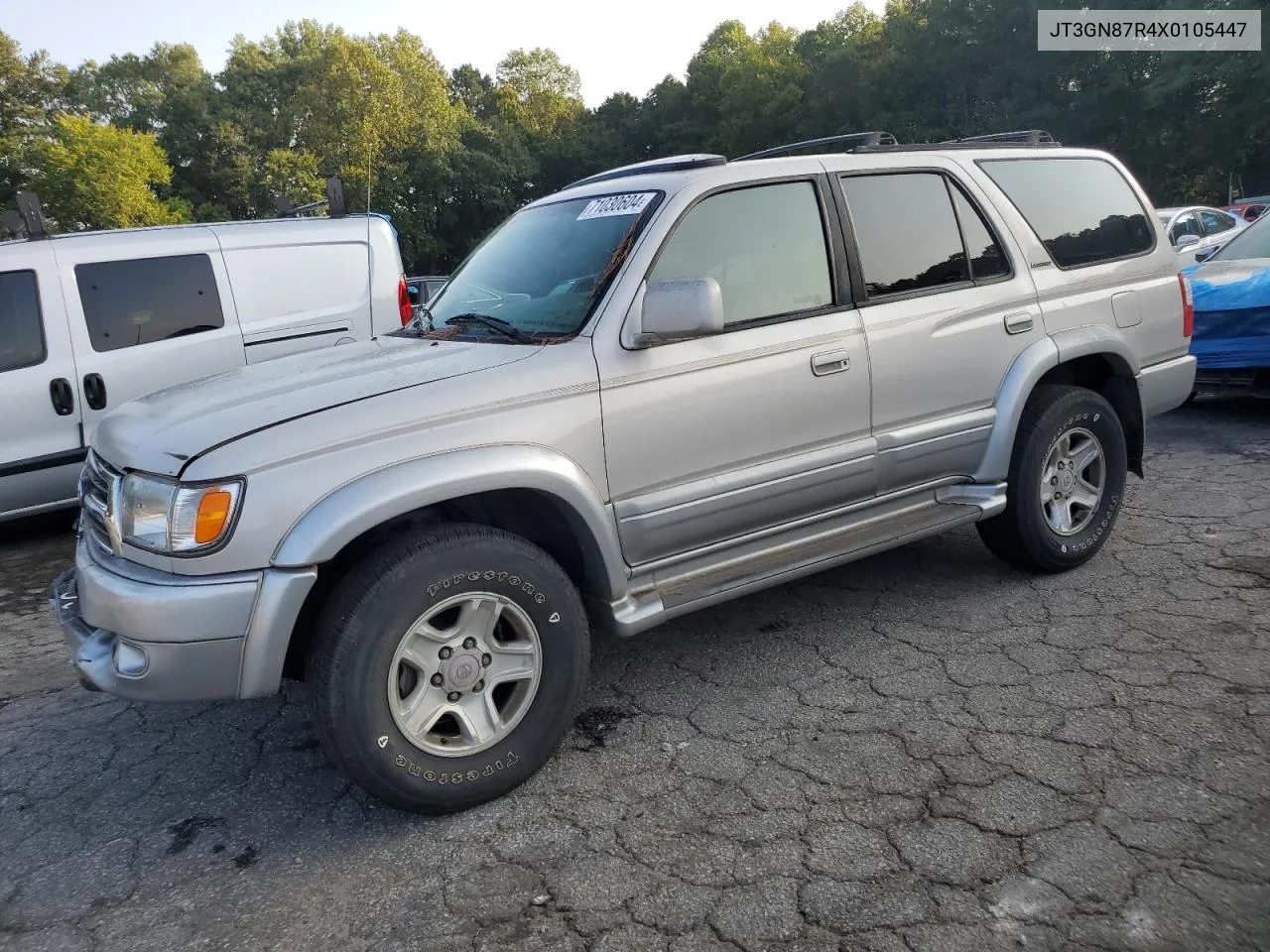 1999 Toyota 4Runner Limited VIN: JT3GN87R4X0105447 Lot: 71030604