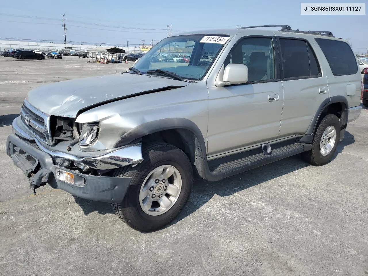 1999 Toyota 4Runner Sr5 VIN: JT3GN86R3X0111127 Lot: 71454354