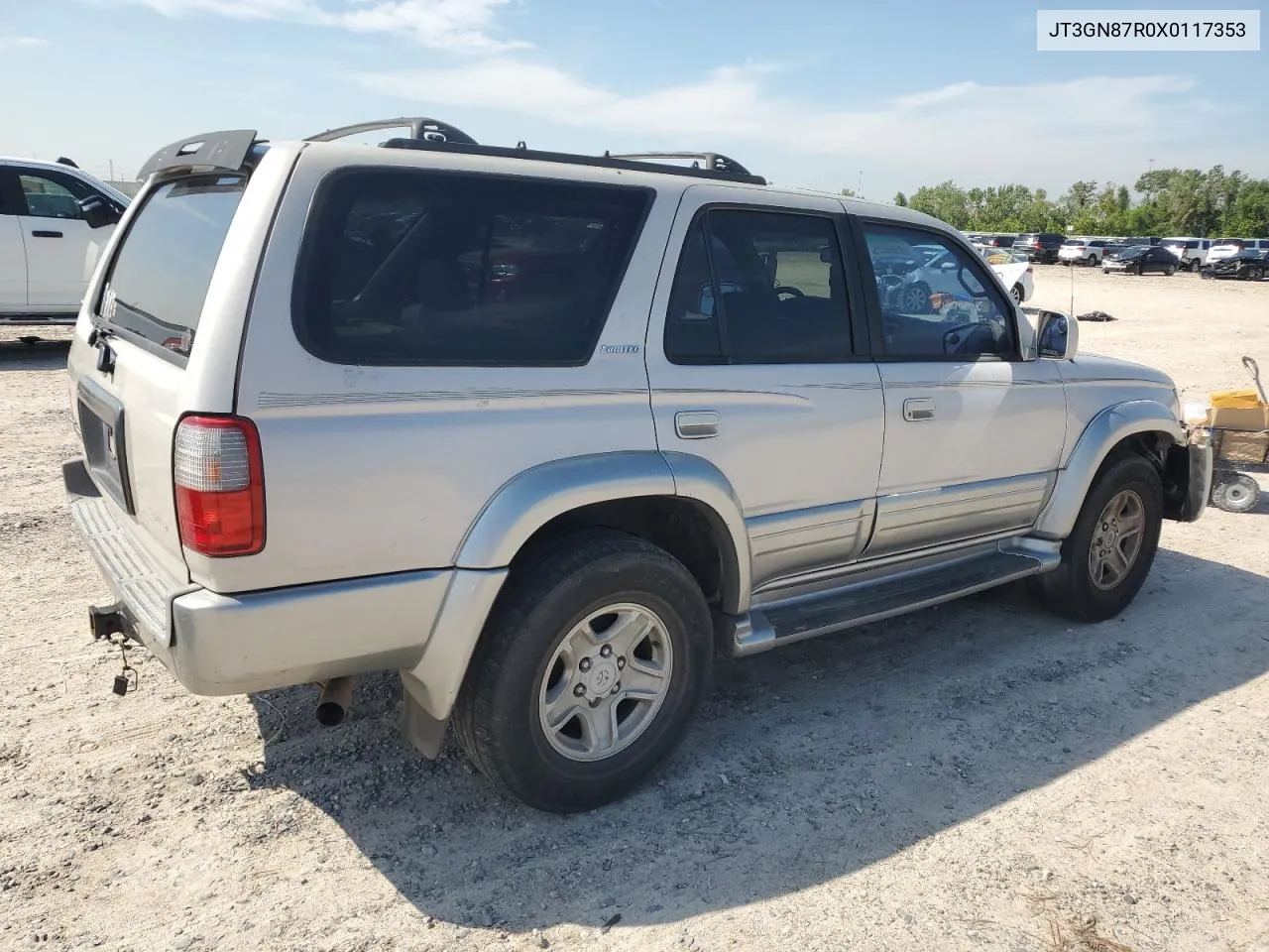 1999 Toyota 4Runner Limited VIN: JT3GN87R0X0117353 Lot: 71501604