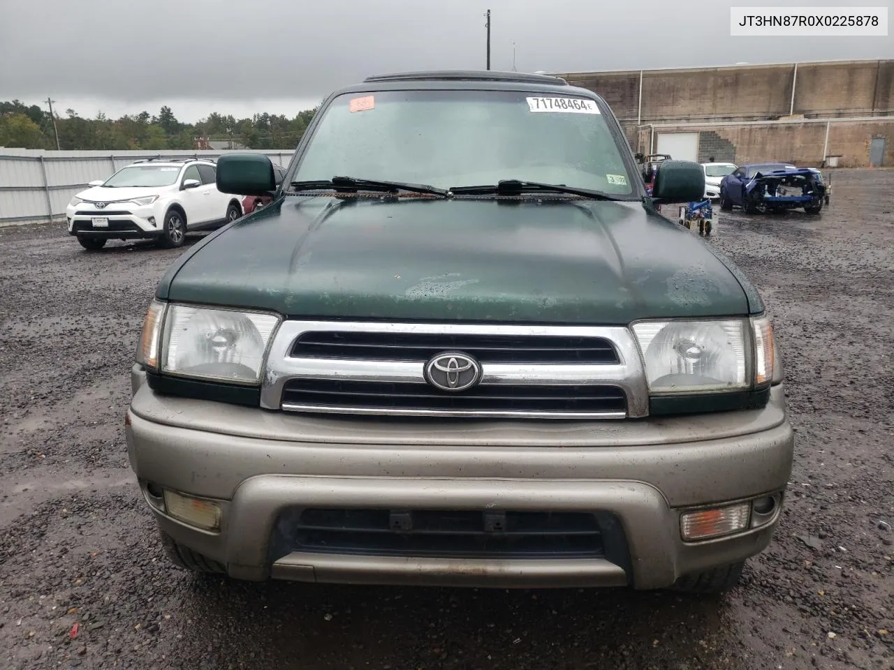 1999 Toyota 4Runner Limited VIN: JT3HN87R0X0225878 Lot: 71748464