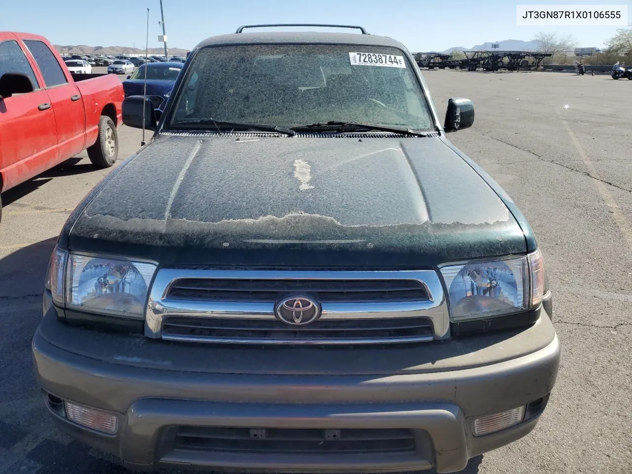 1999 Toyota 4Runner Limited VIN: JT3GN87R1X0106555 Lot: 72838744