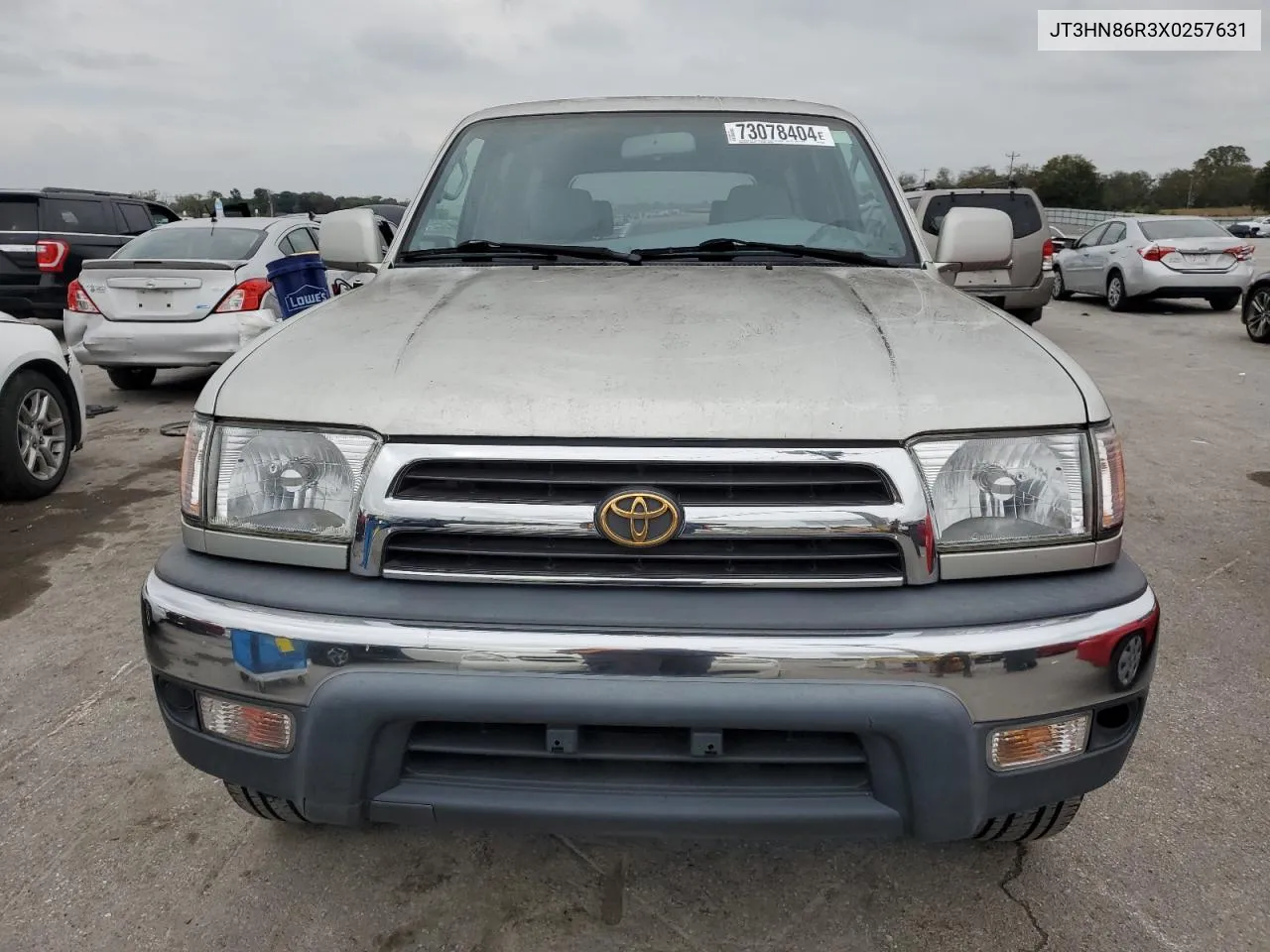 1999 Toyota 4Runner Sr5 VIN: JT3HN86R3X0257631 Lot: 73078404