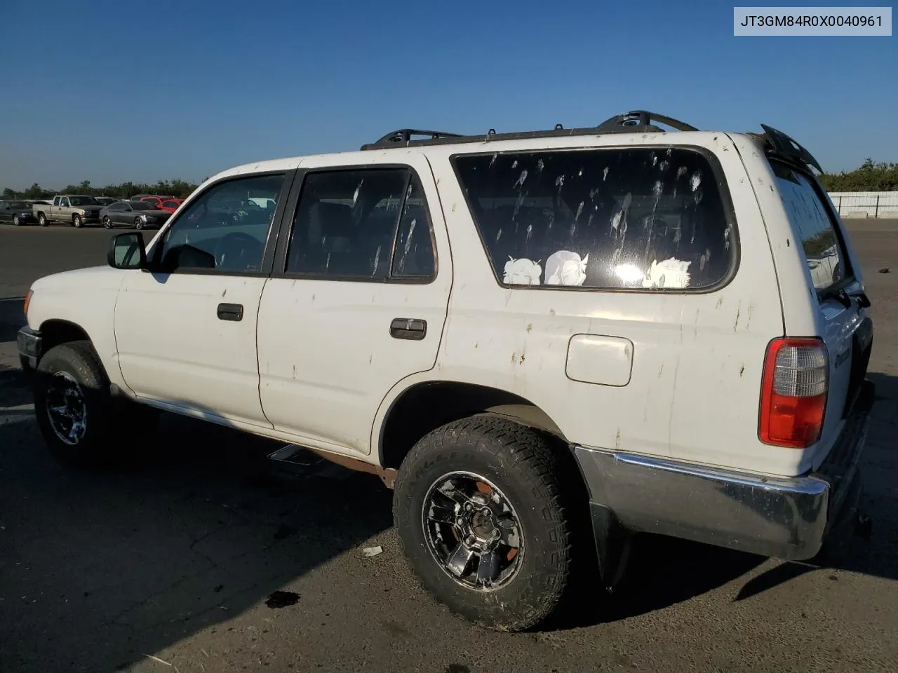 1999 Toyota 4Runner VIN: JT3GM84R0X0040961 Lot: 73425474