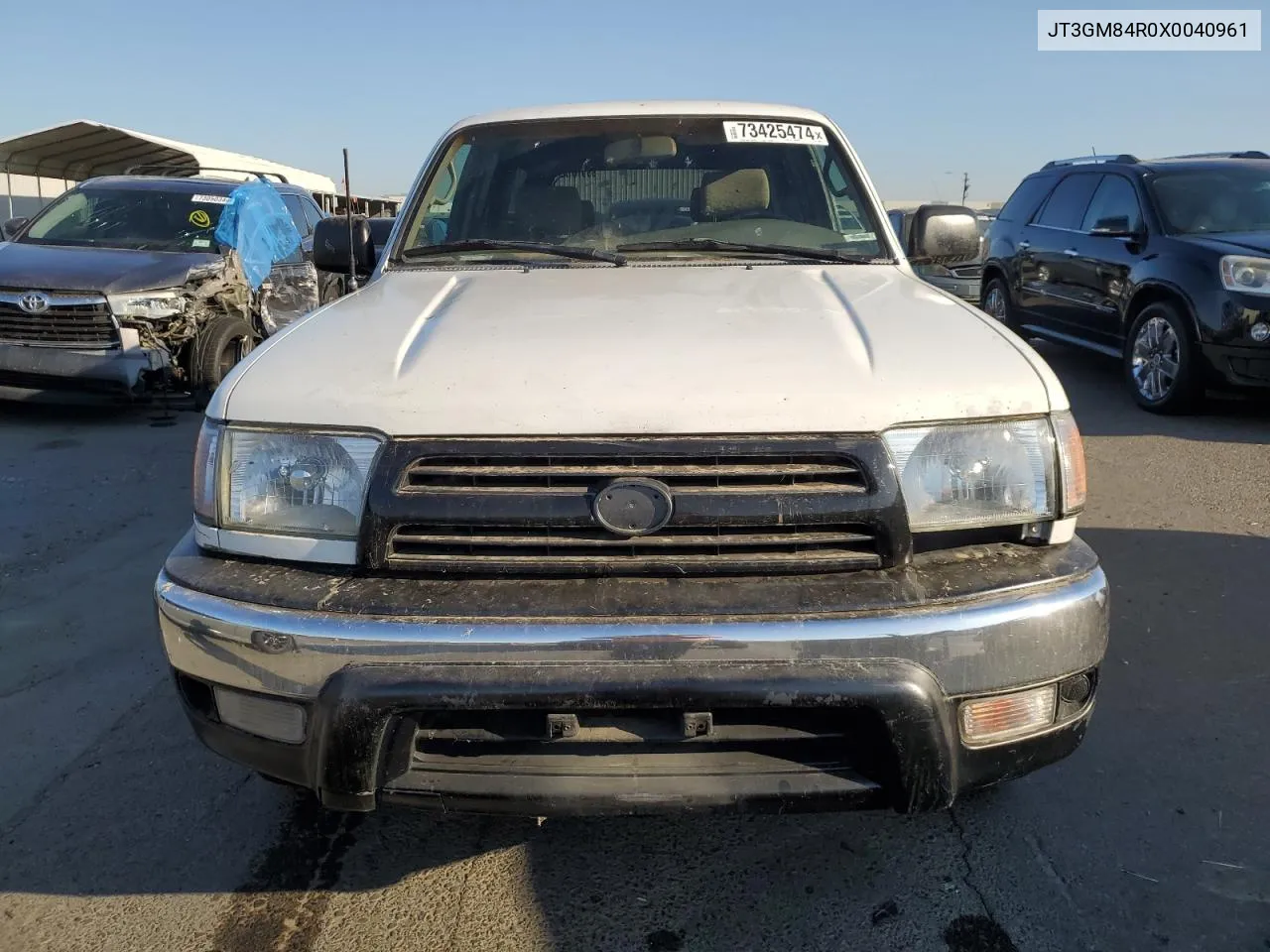 1999 Toyota 4Runner VIN: JT3GM84R0X0040961 Lot: 73425474