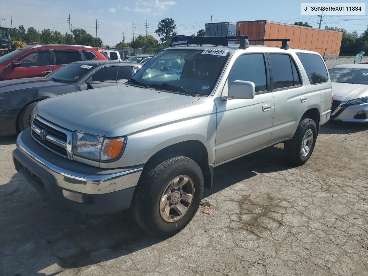 1999 Toyota 4Runner Sr5 VIN: JT3GN86R6X0111834 Lot: 74819954