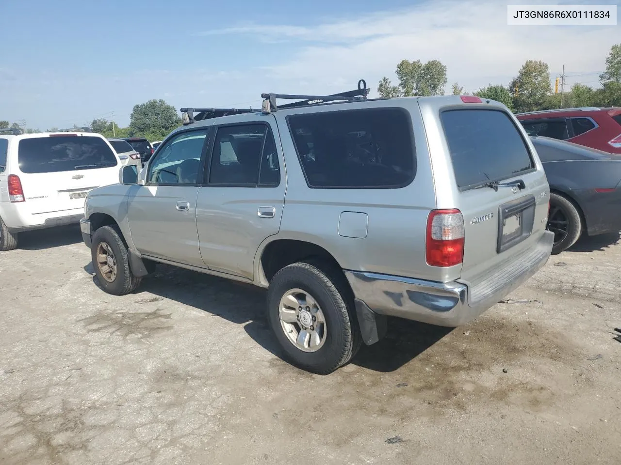 1999 Toyota 4Runner Sr5 VIN: JT3GN86R6X0111834 Lot: 74819954