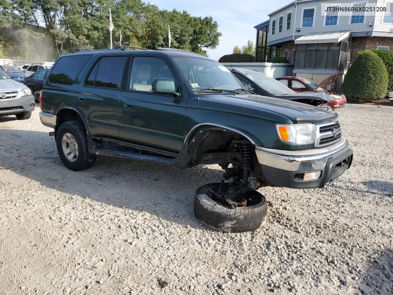 1999 Toyota 4Runner Sr5 VIN: JT3HN86R6X0251208 Lot: 74830234