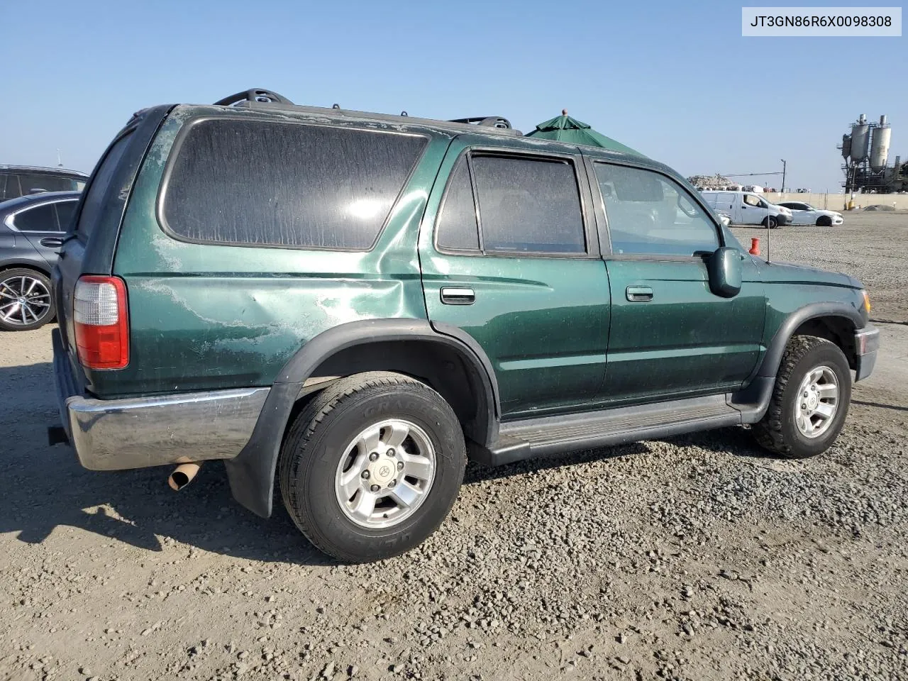 1999 Toyota 4Runner Sr5 VIN: JT3GN86R6X0098308 Lot: 75244164