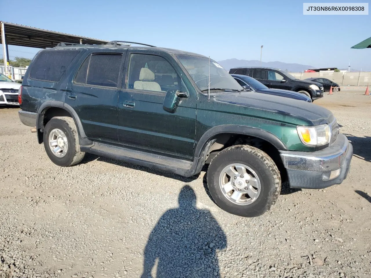 1999 Toyota 4Runner Sr5 VIN: JT3GN86R6X0098308 Lot: 75244164