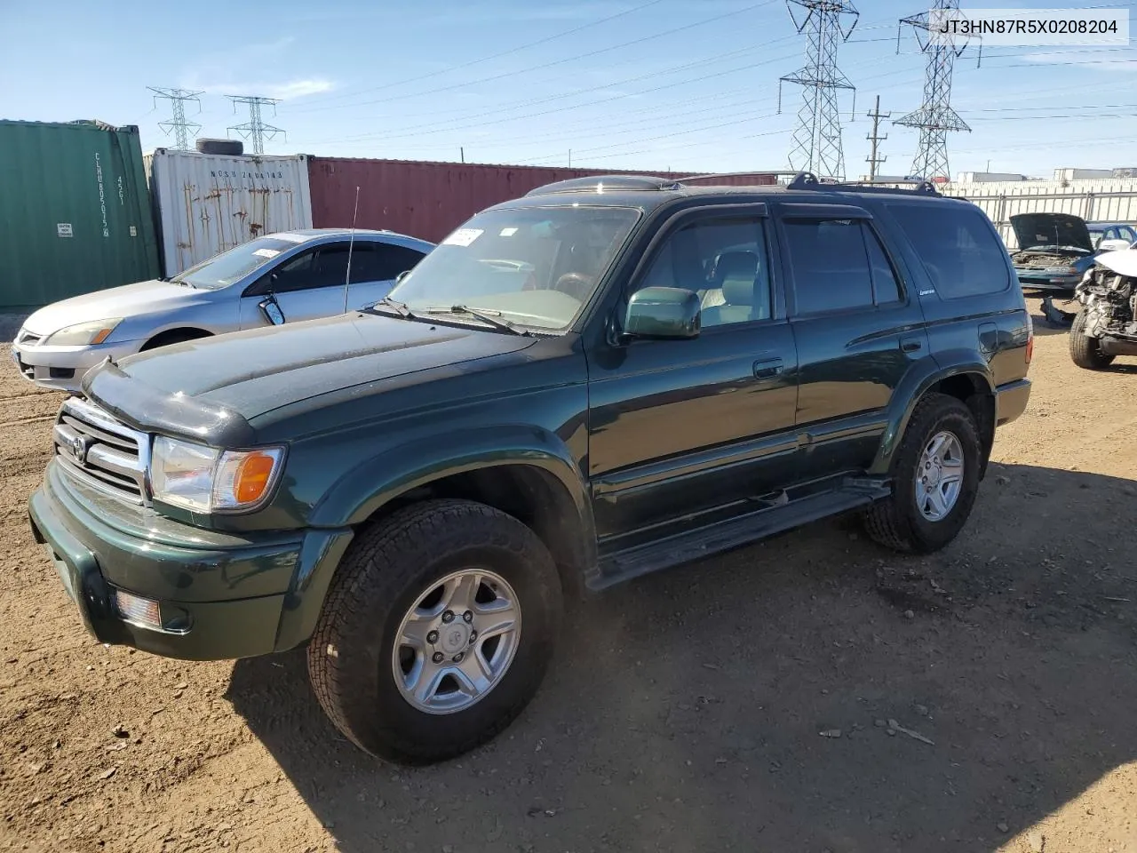 1999 Toyota 4Runner Limited VIN: JT3HN87R5X0208204 Lot: 75505374