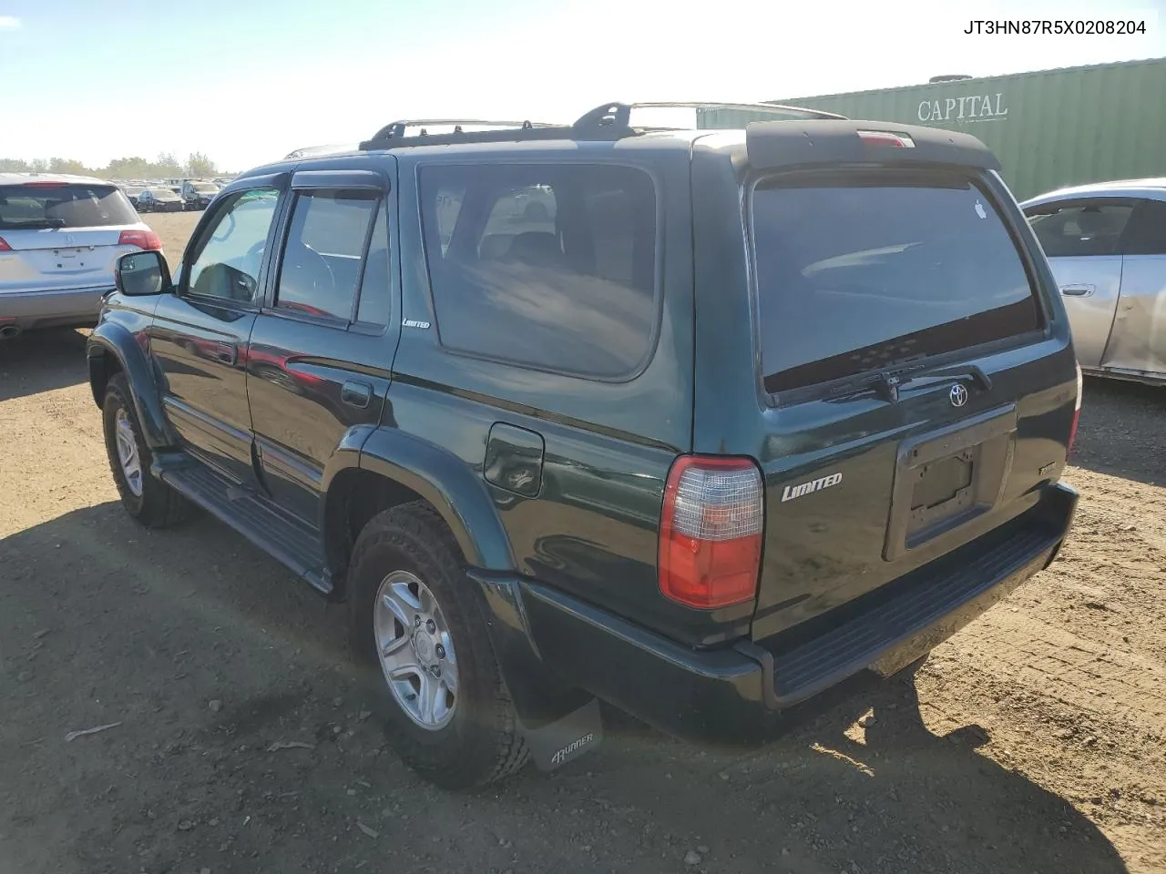 1999 Toyota 4Runner Limited VIN: JT3HN87R5X0208204 Lot: 75505374