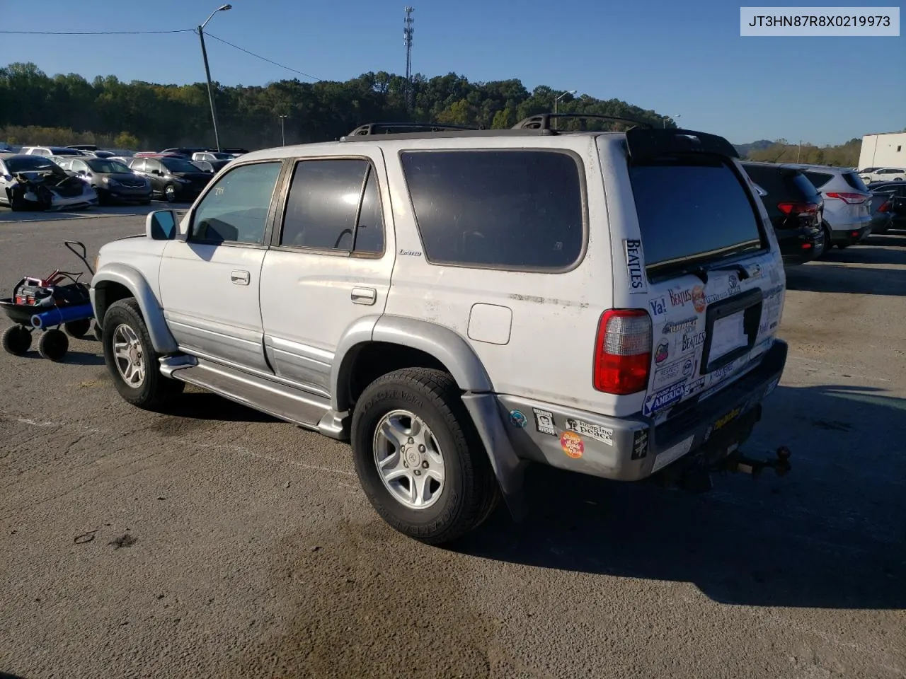 1999 Toyota 4Runner Limited VIN: JT3HN87R8X0219973 Lot: 75644194