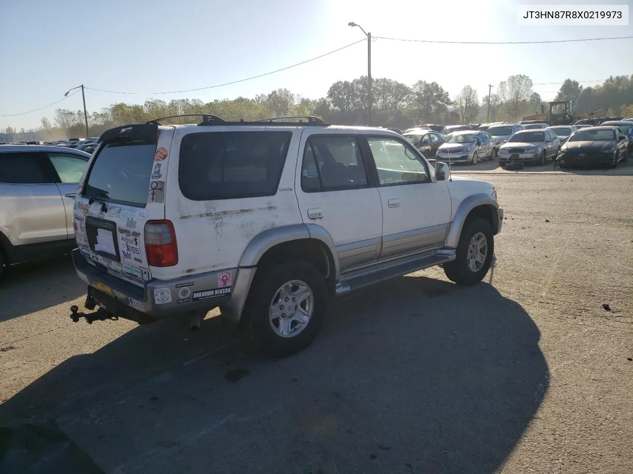 1999 Toyota 4Runner Limited VIN: JT3HN87R8X0219973 Lot: 75644194