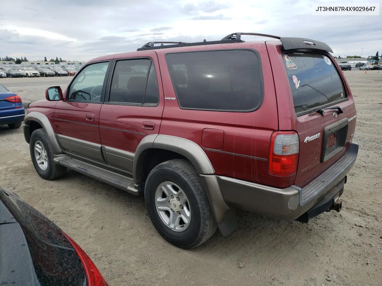 1999 Toyota 4Runner Limited VIN: JT3HN87R4X9029647 Lot: 75773214