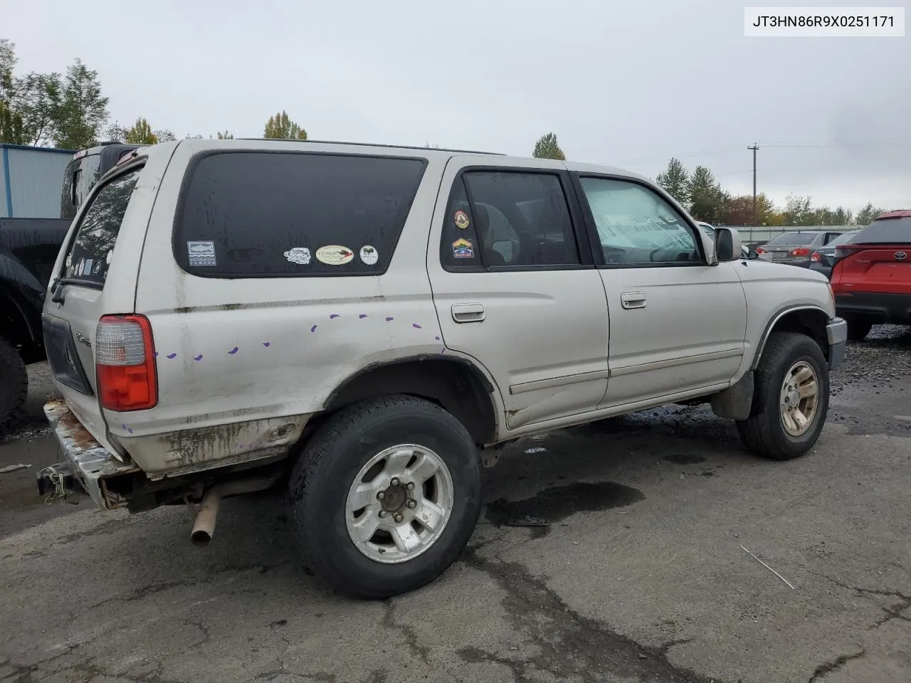 1999 Toyota 4Runner Sr5 VIN: JT3HN86R9X0251171 Lot: 75894454