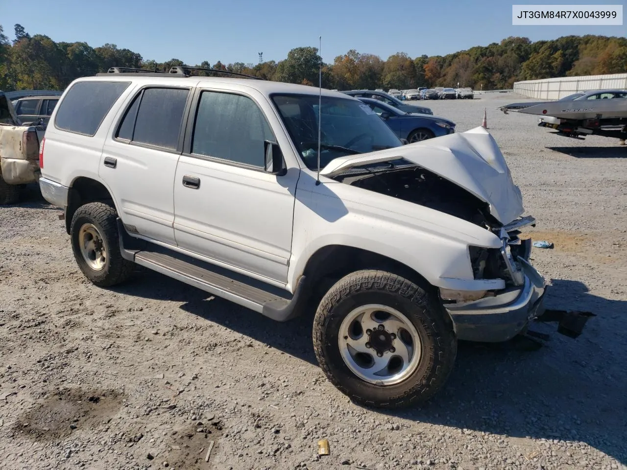 1999 Toyota 4Runner VIN: JT3GM84R7X0043999 Lot: 77111244