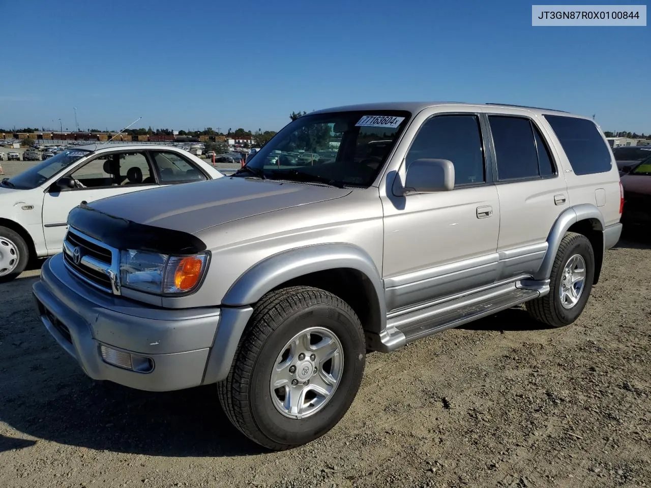 1999 Toyota 4Runner Limited VIN: JT3GN87R0X0100844 Lot: 77163604