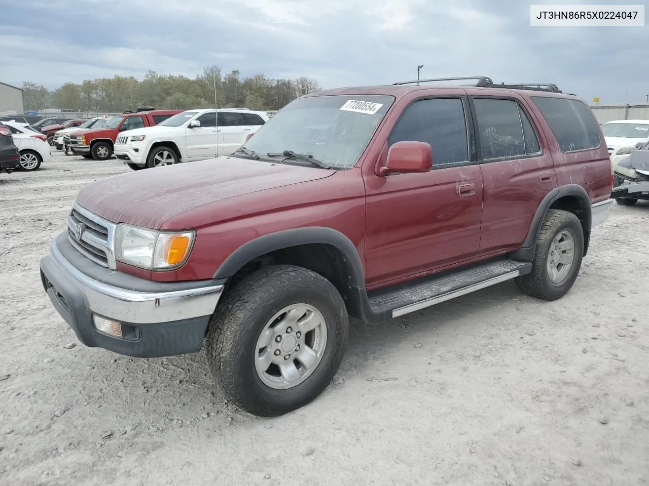 1999 Toyota 4Runner Sr5 VIN: JT3HN86R5X0224047 Lot: 77200554