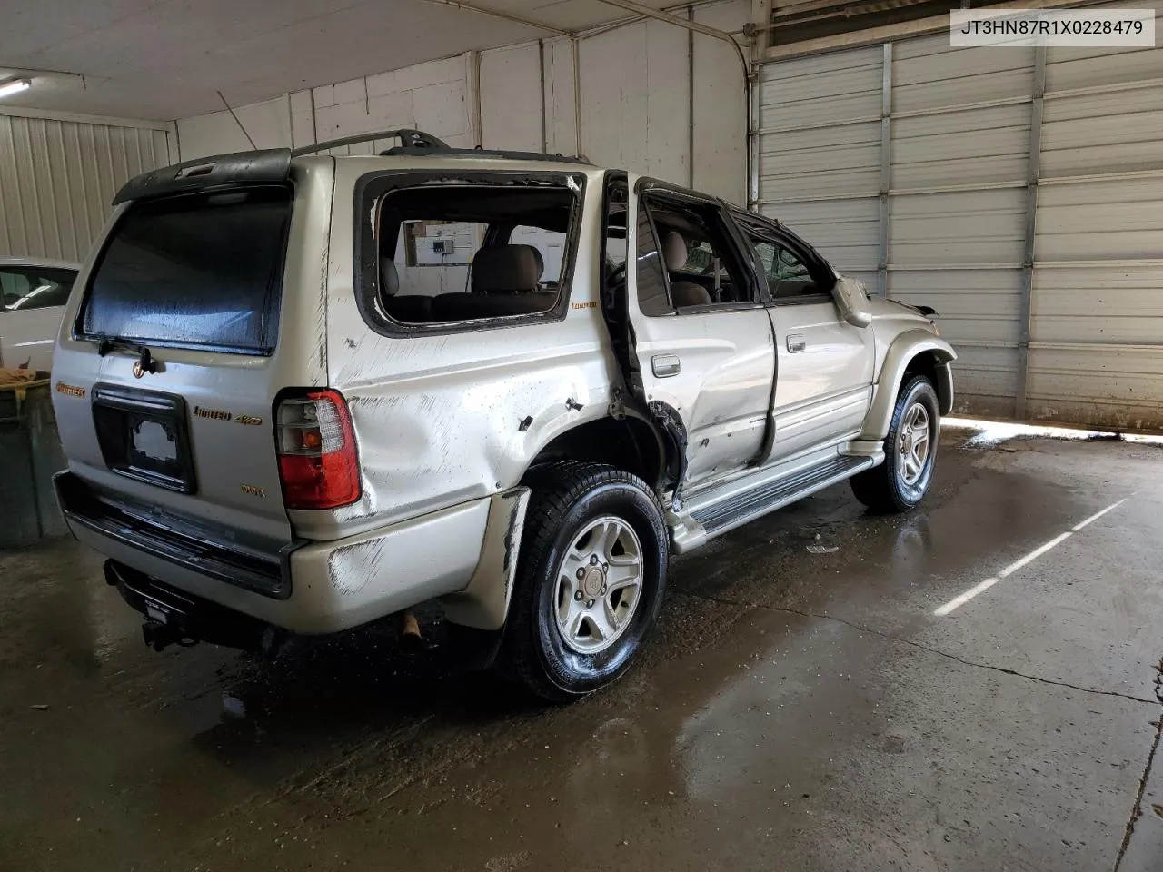 1999 Toyota 4Runner Limited VIN: JT3HN87R1X0228479 Lot: 77393614