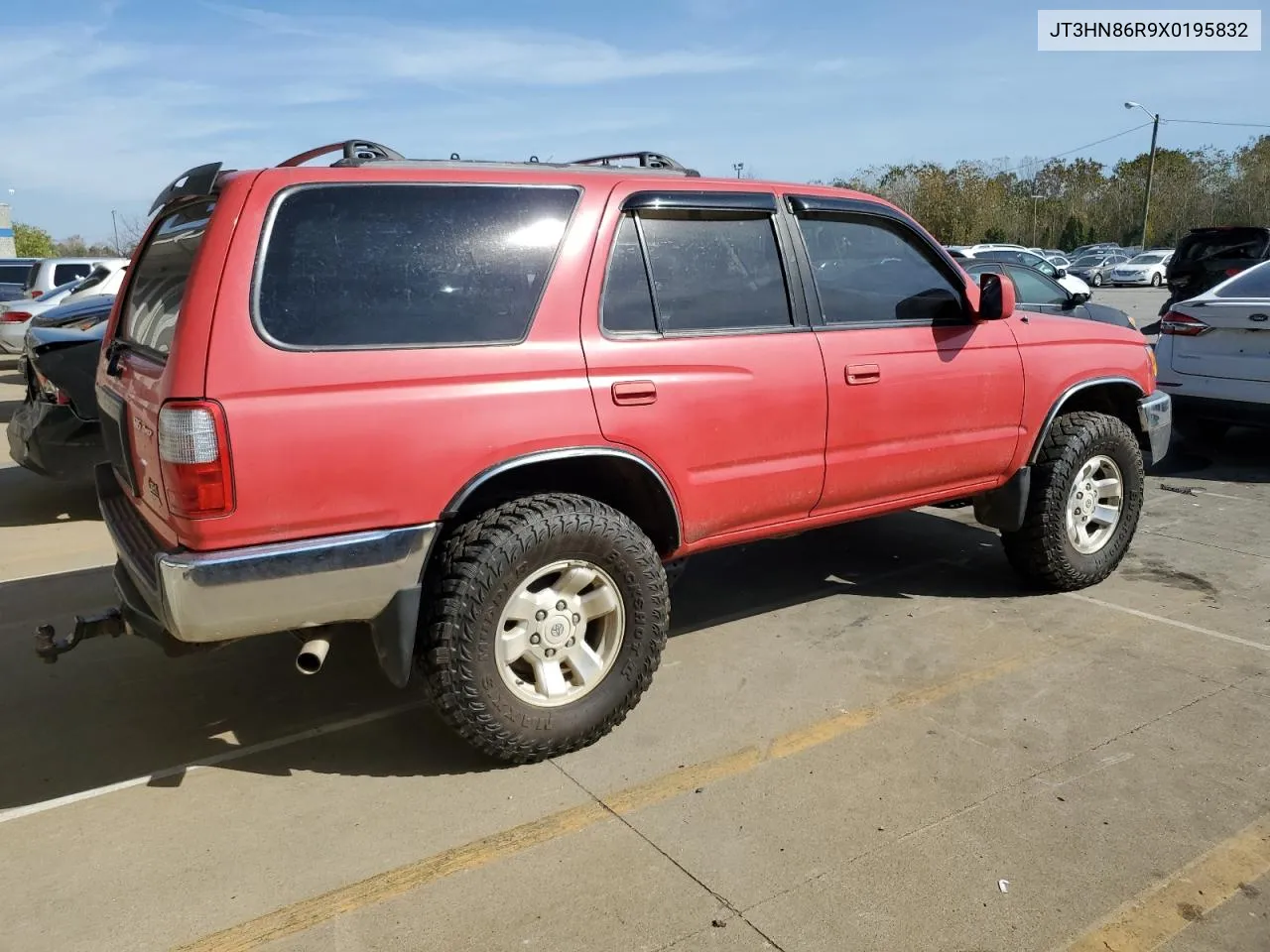 1999 Toyota 4Runner Sr5 VIN: JT3HN86R9X0195832 Lot: 77411794