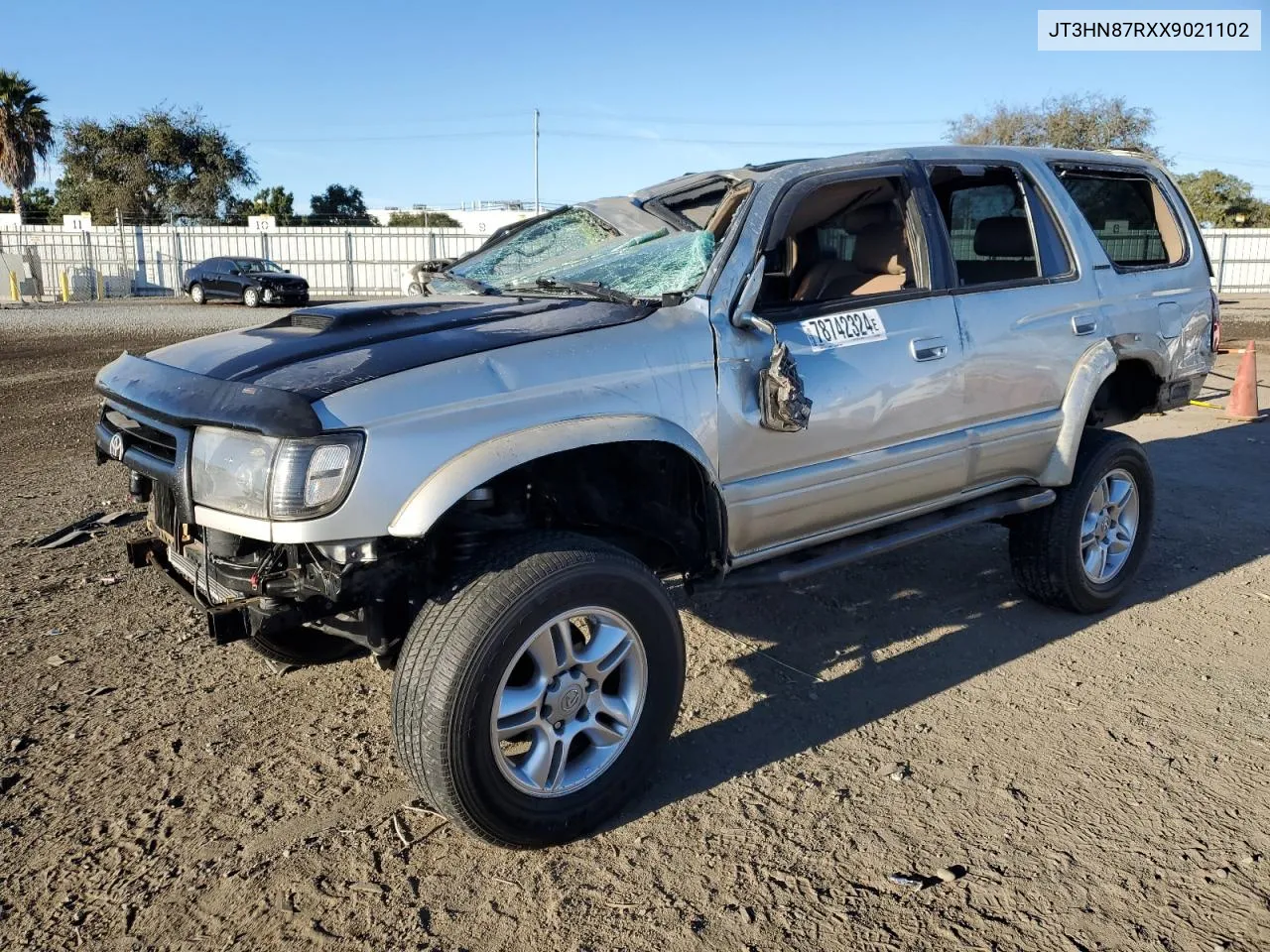 1999 Toyota 4Runner Limited VIN: JT3HN87RXX9021102 Lot: 78742324