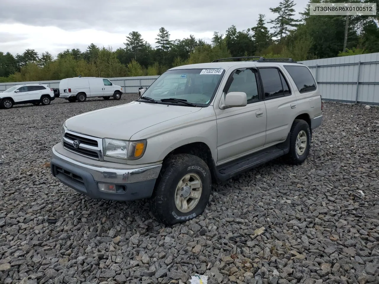 1999 Toyota 4Runner Sr5 VIN: JT3GN86R6X0100512 Lot: 79848774