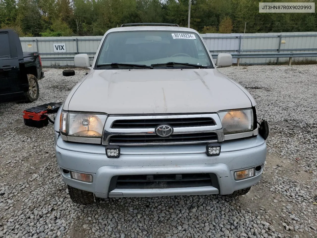 1999 Toyota 4Runner Limited VIN: JT3HN87R0X9020993 Lot: 80149234