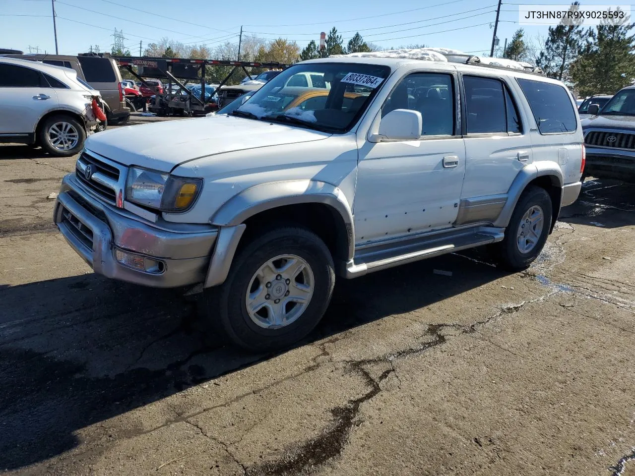 1999 Toyota 4Runner Limited VIN: JT3HN87R9X9025593 Lot: 80337364