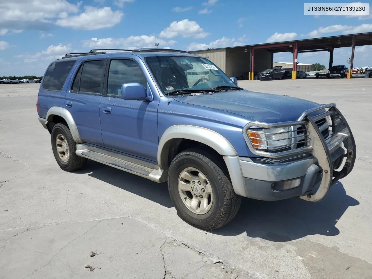 2000 Toyota 4Runner Sr5 VIN: JT3GN86R2Y0139230 Lot: 60736254