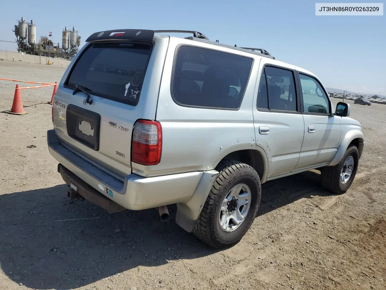 2000 Toyota 4Runner Sr5 VIN: JT3HN86R0Y0263209 Lot: 60965364