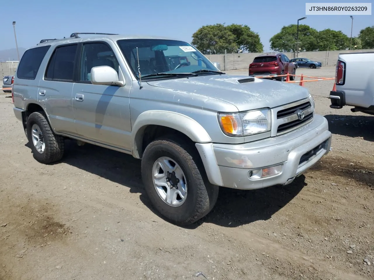 2000 Toyota 4Runner Sr5 VIN: JT3HN86R0Y0263209 Lot: 60965364