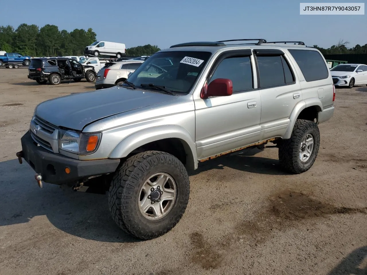 2000 Toyota 4Runner Limited VIN: JT3HN87R7Y9043057 Lot: 63352854