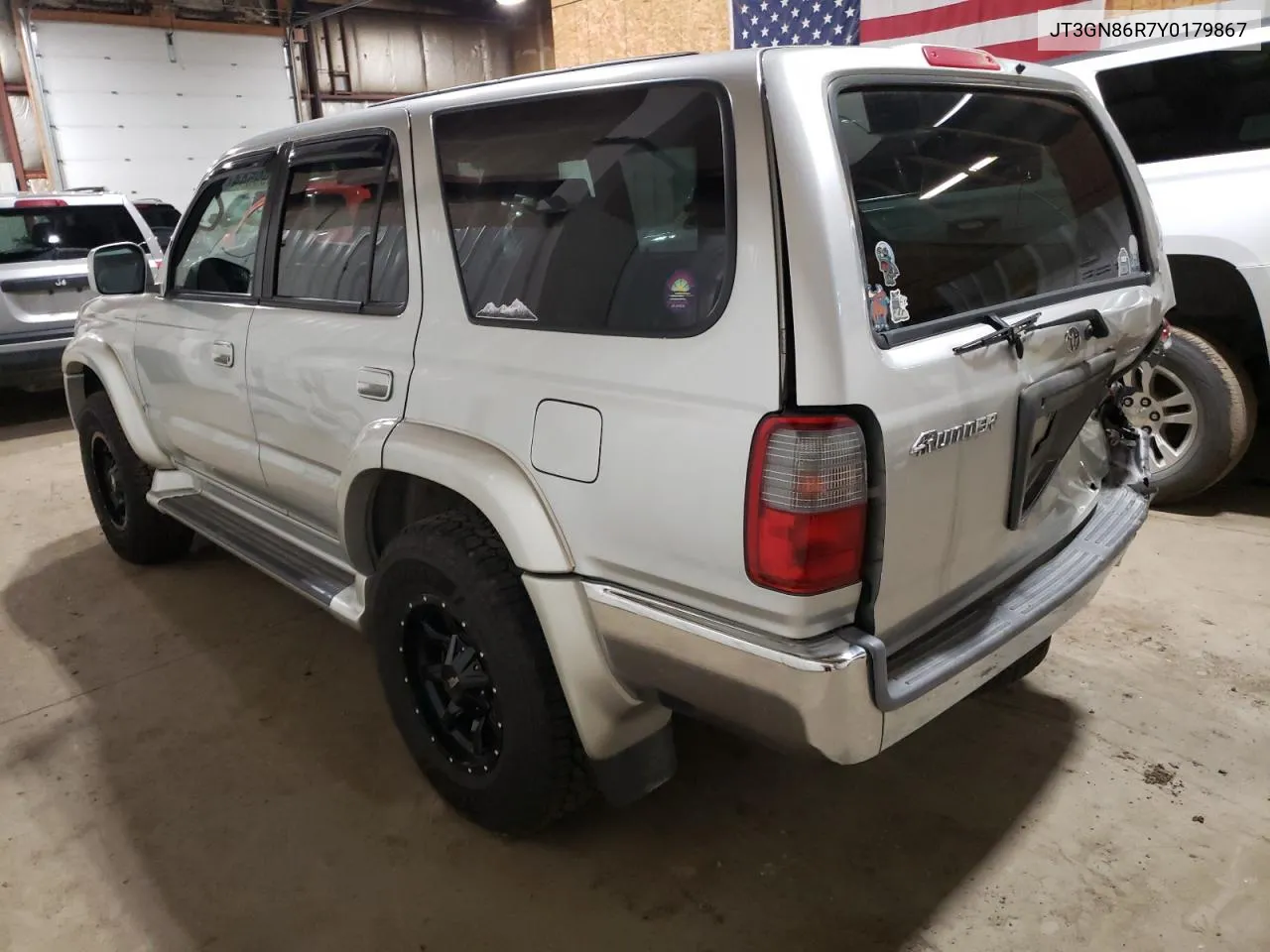 2000 Toyota 4Runner Sr5 VIN: JT3GN86R7Y0179867 Lot: 64899544