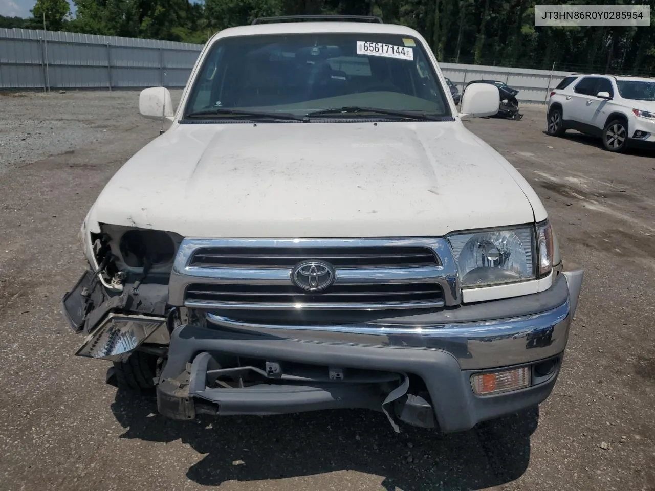 2000 Toyota 4Runner Sr5 VIN: JT3HN86R0Y0285954 Lot: 65617144