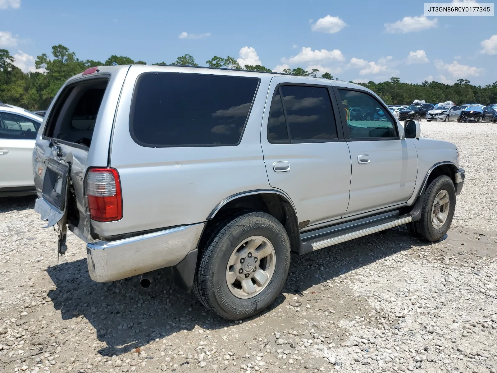 2000 Toyota 4Runner Sr5 VIN: JT3GN86R0Y0177345 Lot: 66194964