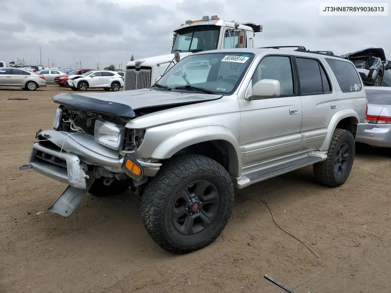 2000 Toyota 4Runner Limited VIN: JT3HN87R8Y9036313 Lot: 66966914