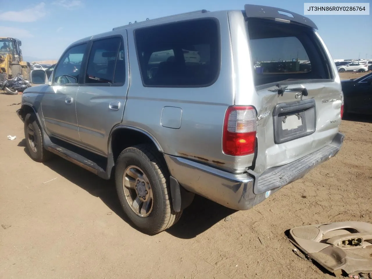 2000 Toyota 4Runner Sr5 VIN: JT3HN86R0Y0286764 Lot: 67739294