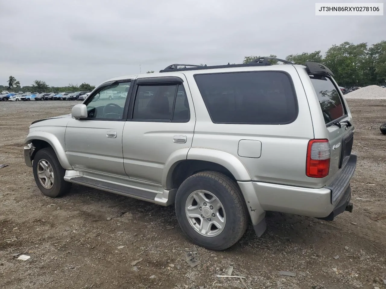 2000 Toyota 4Runner Sr5 VIN: JT3HN86RXY0278106 Lot: 69755844